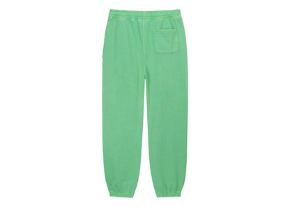 Stussy Pigment Dyed Fleece Pant Green