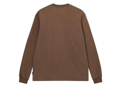 Stussy Pigment Dyed Mock Neck Brown