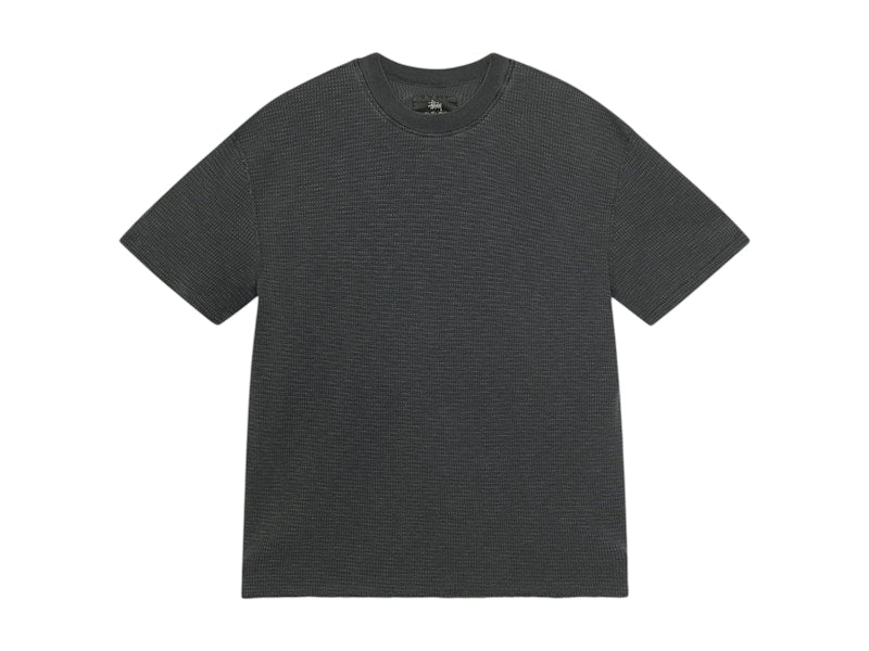 Stussy Pigment Dyed S/S Thermal Faded Black