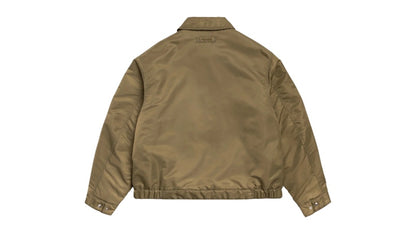 Stussy Pile Lined Zip Jacket Olive