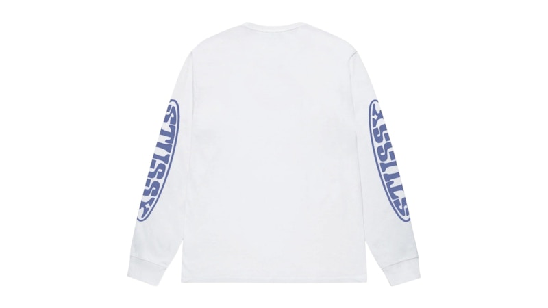 Stussy Pill L/S Tee White