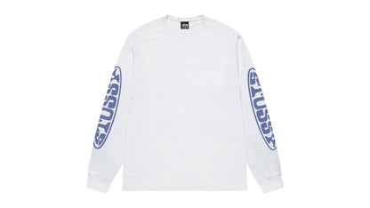 Stussy Pill L/S Tee White