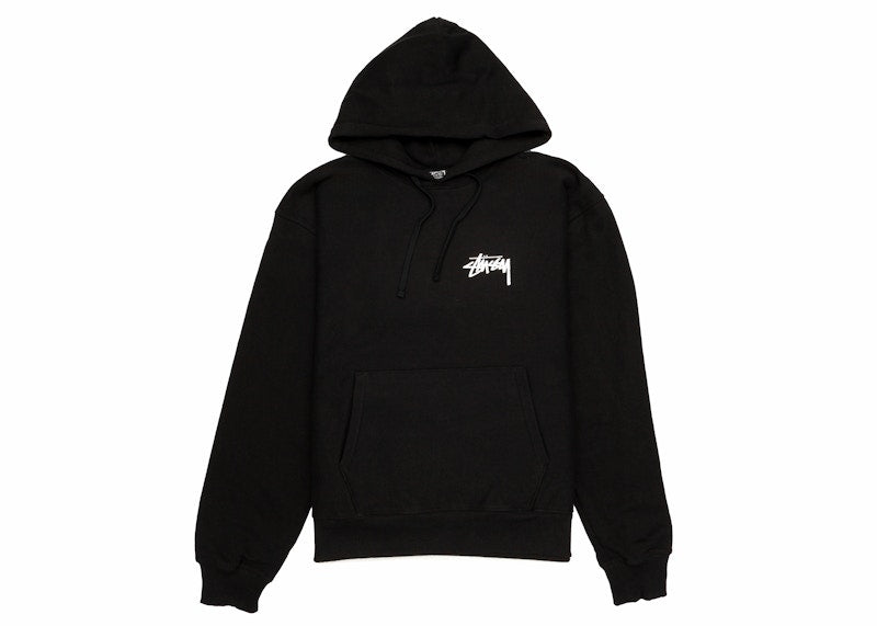 Stussy Plush Hoodie Black