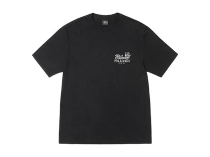 Stussy Pool Service Pigment Dyed Tee Black