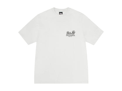 Stussy Pool Service Pigment Dyed Tee Natural