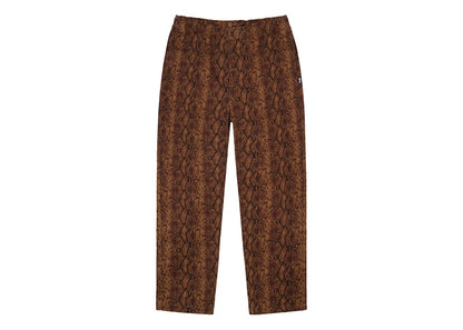 Stussy Python Beach Pant Brown