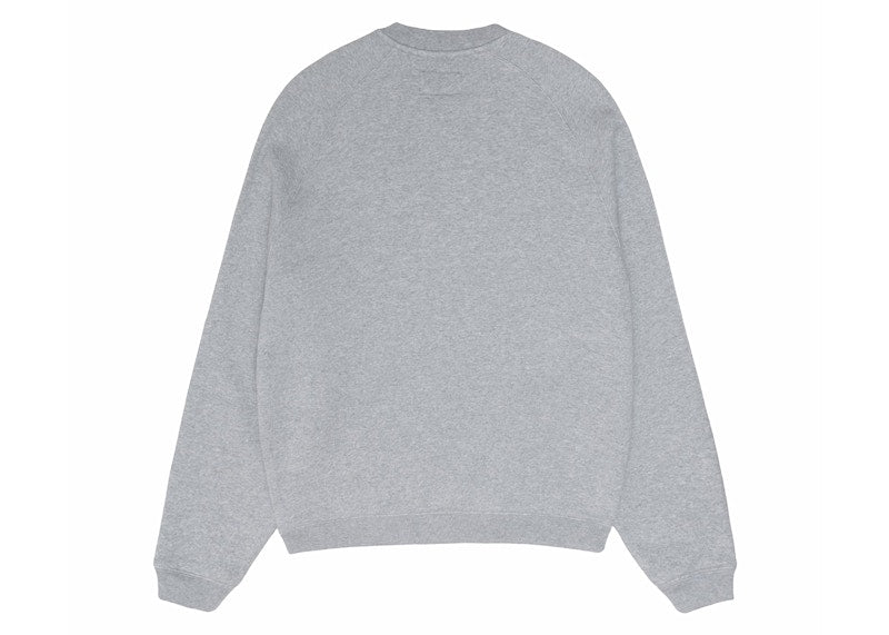 Stussy Raglan Sleeve Crew Grey Heather