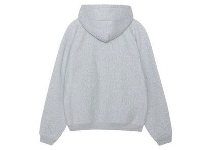 Stussy Raglan Zip Hoodie Grey Heather
