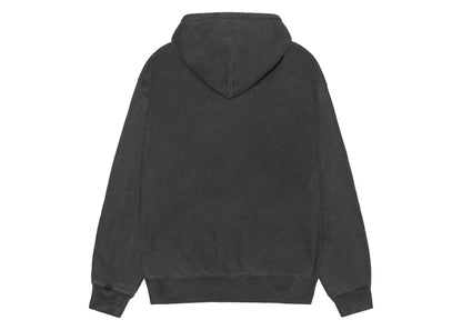 Stussy Rasta Lion Pigment Dyed Hoodie Black