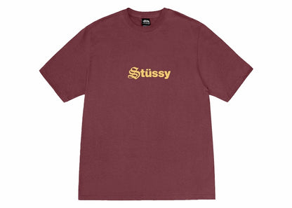 Stussy Reformed Tee Oxblood
