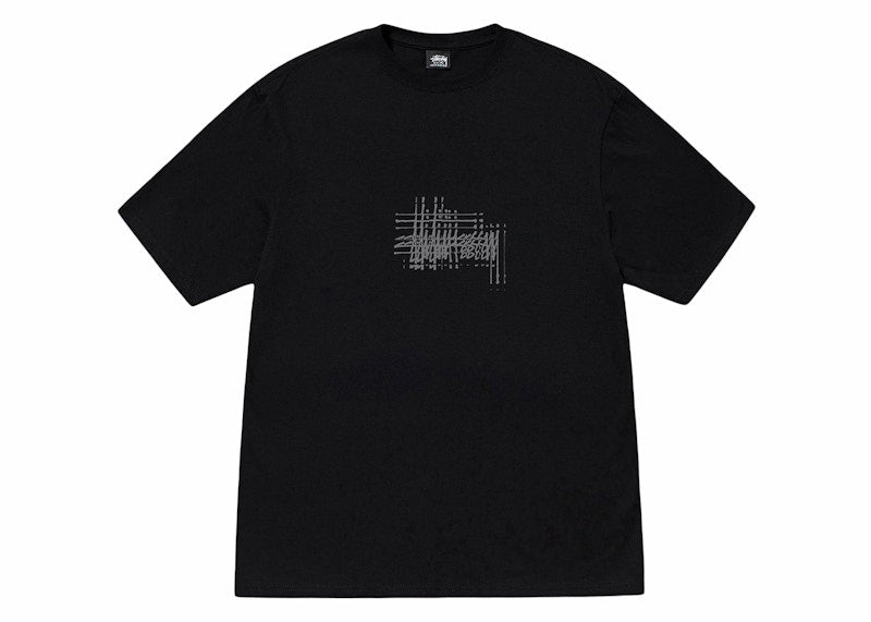 Stussy Refracted Tee Black