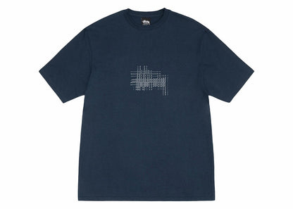 Stussy Refracted Tee Navy