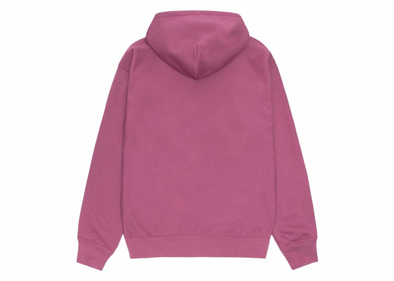 Stussy Refracted Zip Hoodie Berry