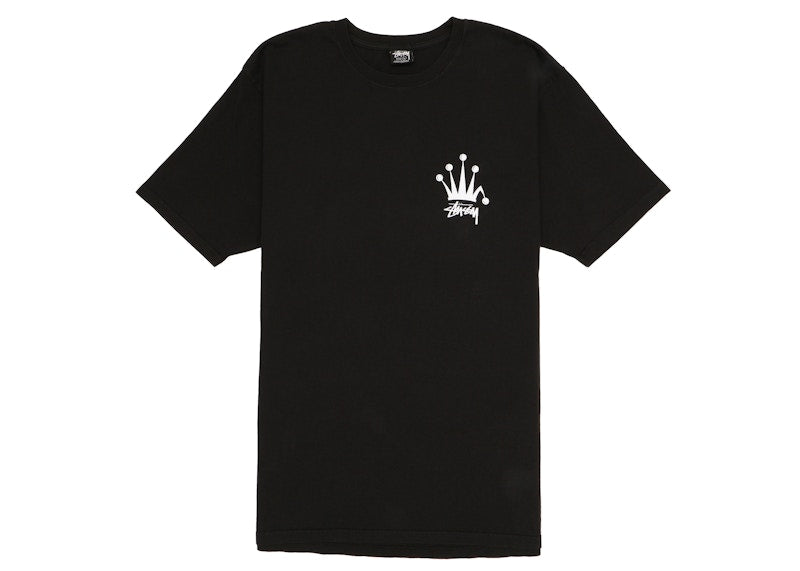 Stussy Regal Crown Pigment Dyed T-shirt Black