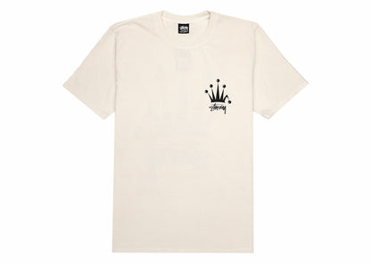 Stussy Regal Crown Pigment Dyed T-shirt Natural