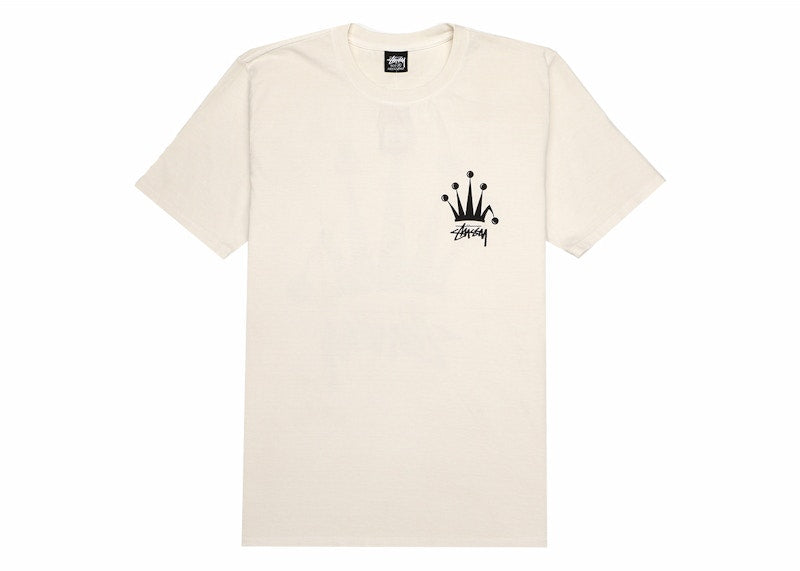 Stussy Regal Crown Pigment Dyed T-shirt Natural