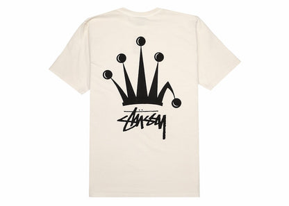 Stussy Regal Crown Pigment Dyed T-shirt Natural