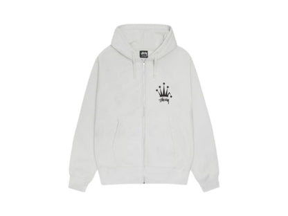 Stussy Regal Crown Zip Hoodie Fog