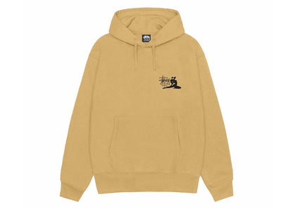 Stussy Relax Hoodie Curry