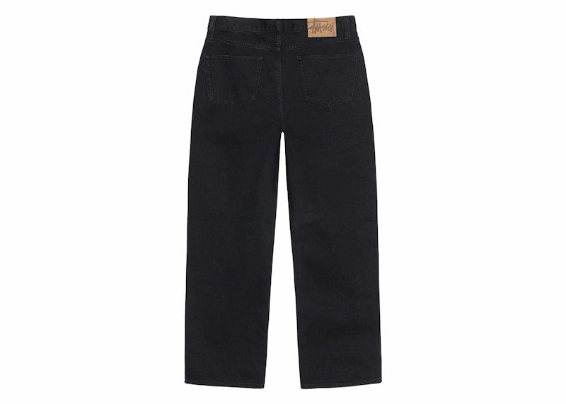 Stussy Relaxed Denim Jean Black