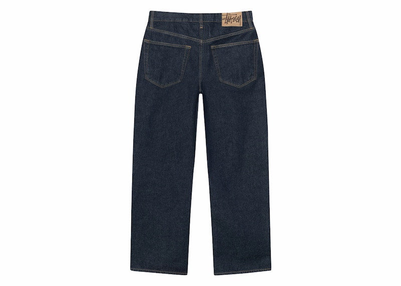 Stussy Relaxed Denim Jean Rinsed Indigo