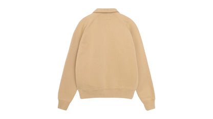 Stussy Relaxed Half Zip Khaki