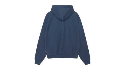 Stussy Relaxed Zip Hoodie Navy