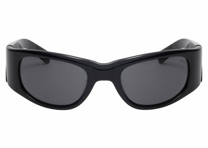 Stussy Rene Sunglasses Black/Black Lens