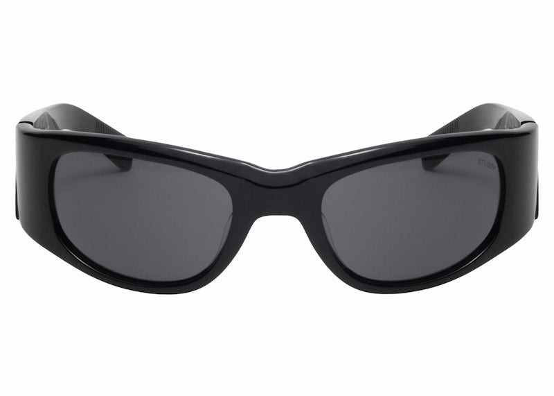 Stussy Rene Sunglasses Black/Black Lens