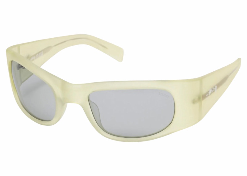 Stussy Rene Sunglasses Yellow/Light Grey