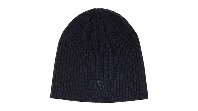 Stussy Rib Knit SS Link Beanie Navy