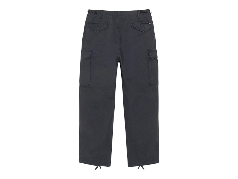 Stussy Ripstop Military Cargo Pant Black