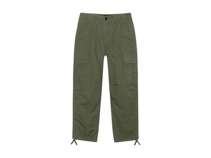 Stussy Ripstop Military Cargo Pant (SS25) Olive Green