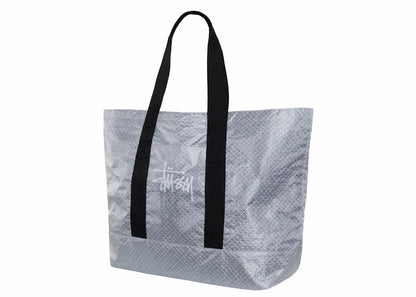 Stussy Ripstop Overlay Extra Large Tote Bag Black