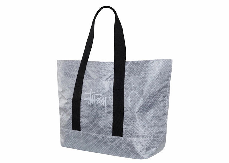 Stussy Ripstop Overlay Extra Large Tote Bag Black