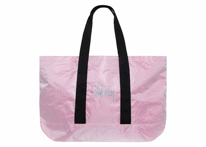 Stussy Ripstop Overlay Extra Large Tote Bag Hot Pink