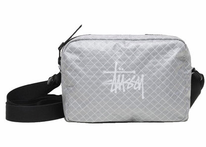 Stussy Ripstop Overlay Side Pouch Black