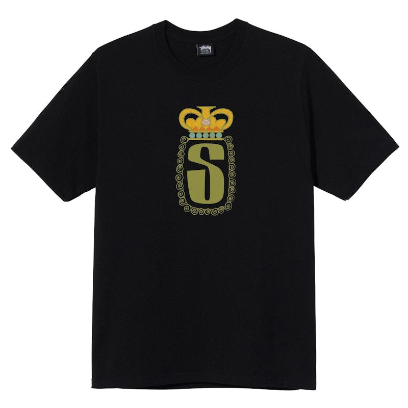 Stussy S Crown T-shirt Black