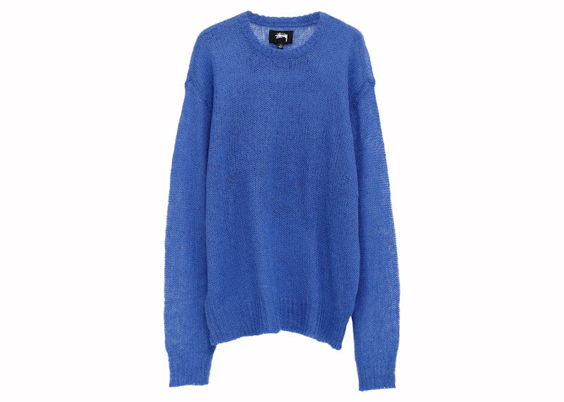 Stussy S Loose Knit Sweater Cream