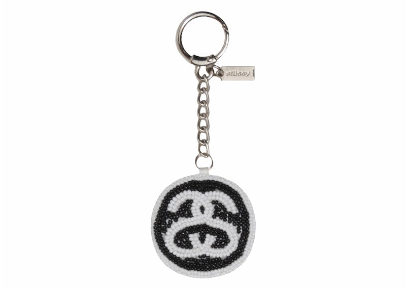 Stussy SS Link Beaded Ball Keychain Multicolor