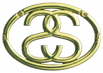 Stussy SS Link Carabiner Anodized Lime
