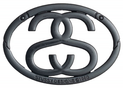 Stussy SS Link Carabiner Matte Black