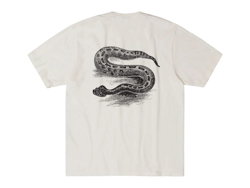Stussy Serpent Pigment Dyed Tee Natural