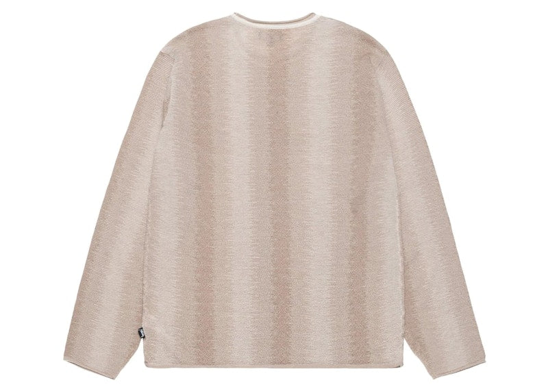 Stussy Shadow Stripe Sweater Natural