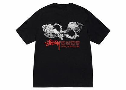 Stussy Shells Tee Black