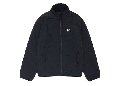 Stussy Sherpa Reversible Jacket Black