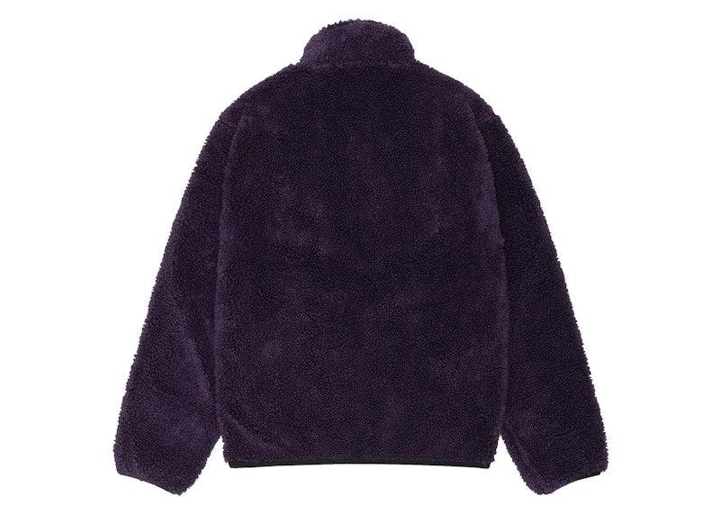 Stussy Sherpa Reversible Jacket Purple