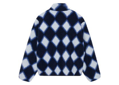 Stussy Sherpa Reversible Stamp Jacket Purple