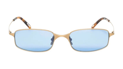 Stussy Simon Sunglasses Matte Gold/Light Blue Lens
