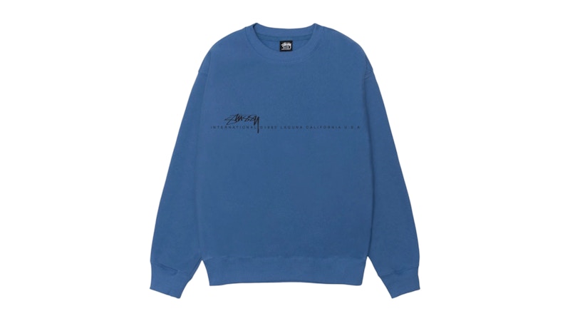 Stussy Smooth 80 Crew Blue
